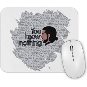 Baskı Dükkanı Jon Snow Mouse Pad