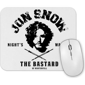 Baskı Dükkanı Jon Snow Night Watch Mouse Pad