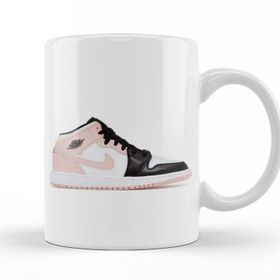 Baskı Dükkanı Jordan 1 Mid Arctic Orange Black Toe Crimson Tint White Arctic Kupa
