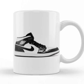 Baskı Dükkanı Jordan 1 Mid Carbon Fiber Kupa