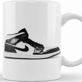 Baskı Dükkanı Jordan 1 Mid Carbon Fiber Kupa