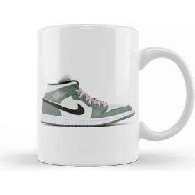 Baskı Dükkanı Jordan 1 Mid Dutch Green Kupa