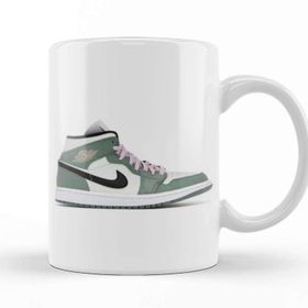 Baskı Dükkanı Jordan 1 Mid Dutch Green Kupa
