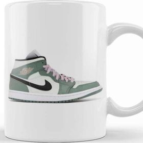 Baskı Dükkanı Jordan 1 Mid Dutch Green Kupa
