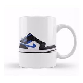 Baskı Dükkanı Jordan 1 Mid Gs Racer Blue Kupa