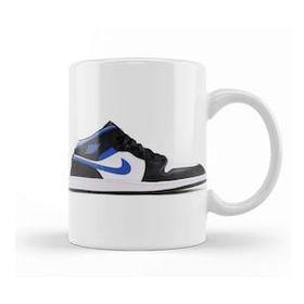 Baskı Dükkanı Jordan 1 Mid Gs Racer Blue Kupa
