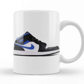 Baskı Dükkanı Jordan 1 Mid Gs Racer Blue Kupa
