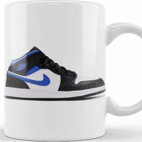 Baskı Dükkanı Jordan 1 Mid Gs Racer Blue Kupa
