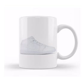 Baskı Dükkanı Jordan 1 Mid Gs White Kupa