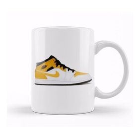 Baskı Dükkanı Jordan 1 Mid University Gold Kupa