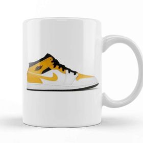 Baskı Dükkanı Jordan 1 Mid University Gold Kupa