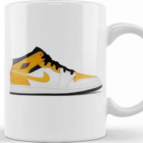 Baskı Dükkanı Jordan 1 Mid University Gold Kupa