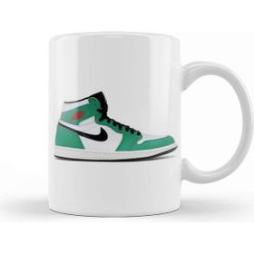 Baskı Dükkanı Jordan 1 Retro High Lucky Green Kupa