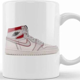 Baskı Dükkanı Jordan 1 Retro High Phantom Gym Red Kupa