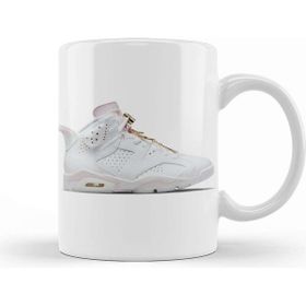 Baskı Dükkanı Jordan 5 Retro Supreme White and Black Sneaker Kupa