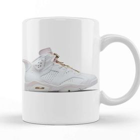 Baskı Dükkanı Jordan 5 Retro Supreme White and Black Sneaker Kupa