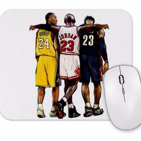 Baskı Dükkanı Jordan Kobe James Mouse Pad