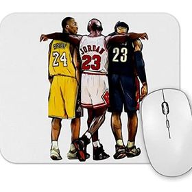 Baskı Dükkanı Jordan Kobe James Mouse Pad