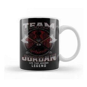 Baskı Dükkanı Jordan Name Life Time Member Legend Kupa