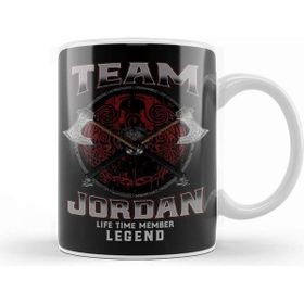 Baskı Dükkanı Jordan Name Life Time Member Legend Kupa