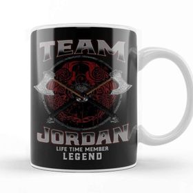 Baskı Dükkanı Jordan Name Life Time Member Legend Kupa