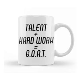 Baskı Dükkanı Jordan Talent Hard Work Goat Kupa