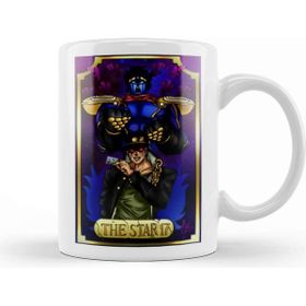 Baskı Dükkanı Jotaro Kujo The Star Platinum Porselen Beyaz Kupa Bardak