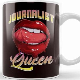 Baskı Dükkanı Journalist Queen Journalism Interview Writer Author Reporter Kupa Bardak