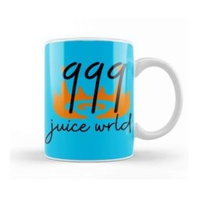 Baskı Dükkanı Juice Wrld 999 Logo Merch Art Kupa Bardak