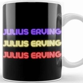 Baskı Dükkanı Julius Erving Basketball Gifts Vintage Retro Rainbow Quotes For Boys And Dad Kupa