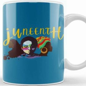 Baskı Dükkanı Juneteenth Day 2021 Kupa