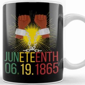 Baskı Dükkanı Juneteenth Gıfs Kupa
