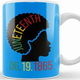 Baskı Dükkanı Juneteenth Gıfs Kupa