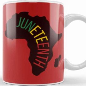 Baskı Dükkanı Juneteenth Gıfs Kupa