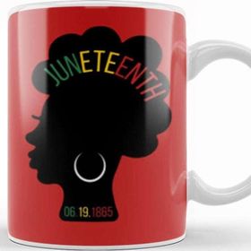Baskı Dükkanı Juneteenth Juneteenth 2021 Kupa