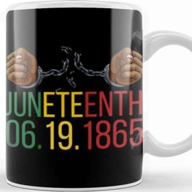 Baskı Dükkanı Juneteenth Juneteenth Juneteenth 1865 Kupa