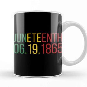 Baskı Dükkanı Juneteenth Juneteenth Juneteenth 2021 1865 Kupa
