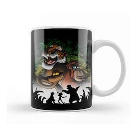 Baskı Dükkanı Jungle Villains Kupa