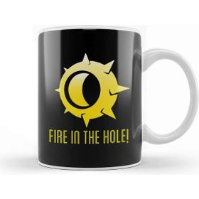 Baskı Dükkanı Junkrat Fire In The Hole Logo Overwatch Kupa