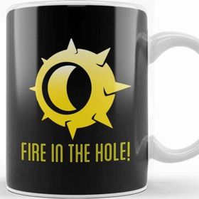 Baskı Dükkanı Junkrat Fire In The Hole Logo Overwatch Kupa