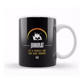 Baskı Dükkanı Junkrat Perfect Day For Mayhem Overwatch Kupa
