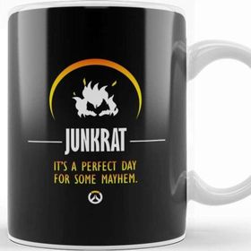 Baskı Dükkanı Junkrat Perfect Day For Mayhem Overwatch Kupa
