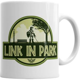 Baskı Dükkanı Jurassic Link in Park Porselen Kupa