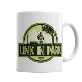 Baskı Dükkanı Jurassic Link in Park Porselen Kupa