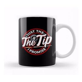 Baskı Dükkanı Just the Tip I Promise Funny Pool Billiards Pun Kupa