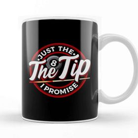 Baskı Dükkanı Just the Tip I Promise Funny Pool Billiards Pun Kupa