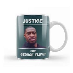 Baskı Dükkanı Justice For George Floyd 4 Black Lives Matter Kupa