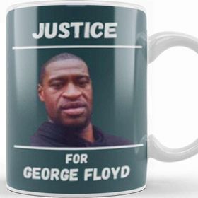 Baskı Dükkanı Justice For George Floyd 4 Black Lives Matter Kupa