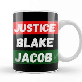 Baskı Dükkanı Justice For Jacob Blake 2021 Black Lives Matter Kupa