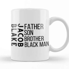 Baskı Dükkanı Justice For Jacob Blake 2021 Black Lives Matter Kupa